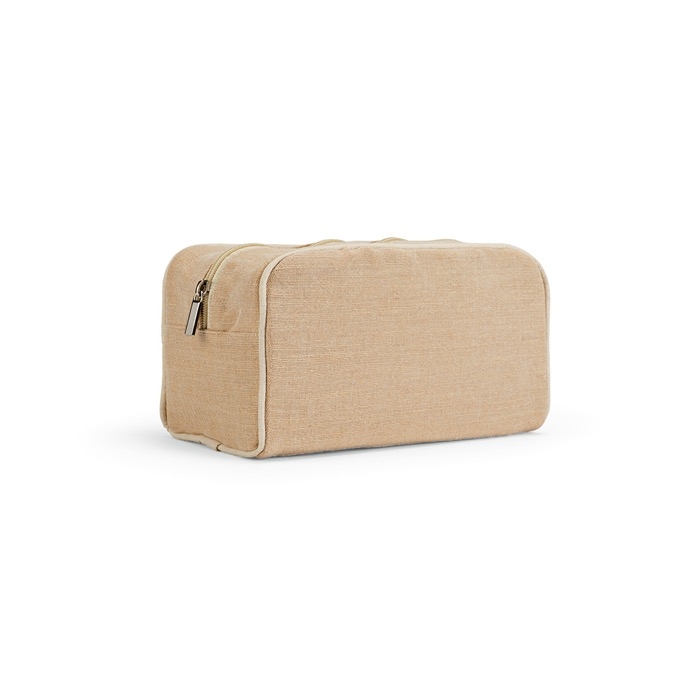 Medium size toiletry bag with one compartment, 260 g/m2