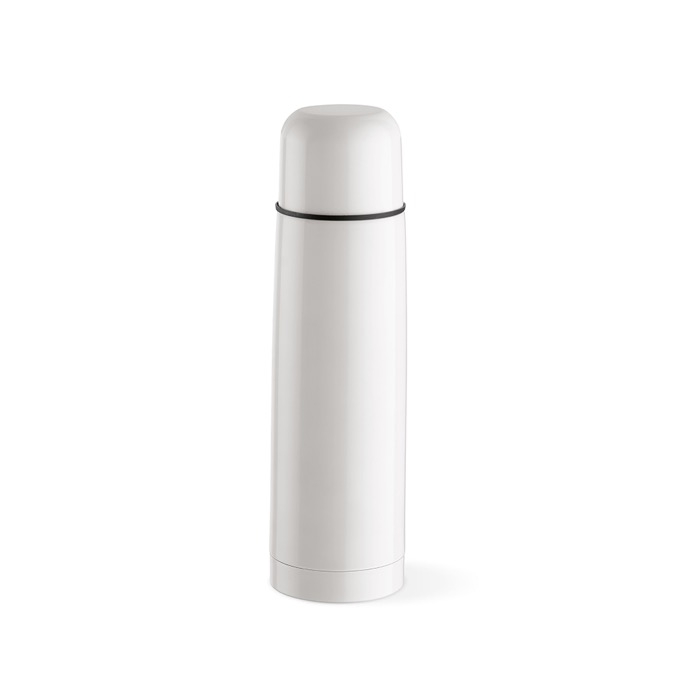 Recycled stainless steel thermos flask, 500 ml