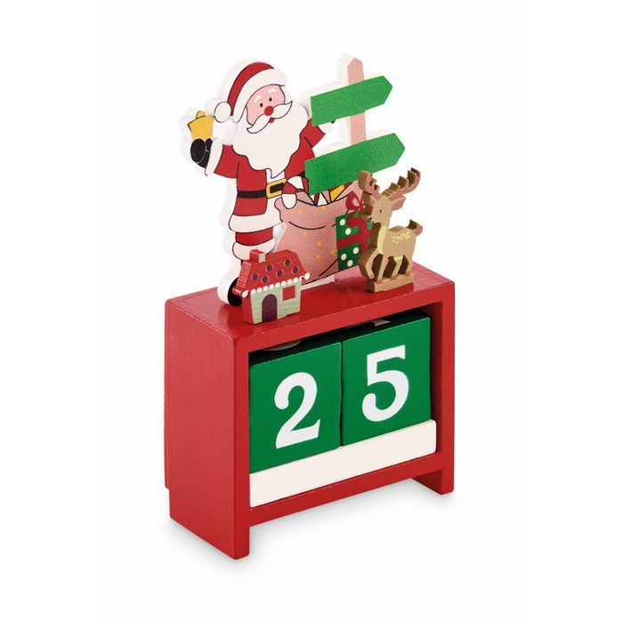 Christmas desk calendar, countdown