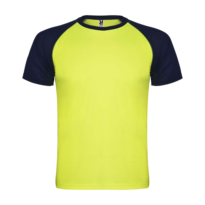 Kids’ two-tone sports T-shirt,140 g/m2, Roly Indianapolis