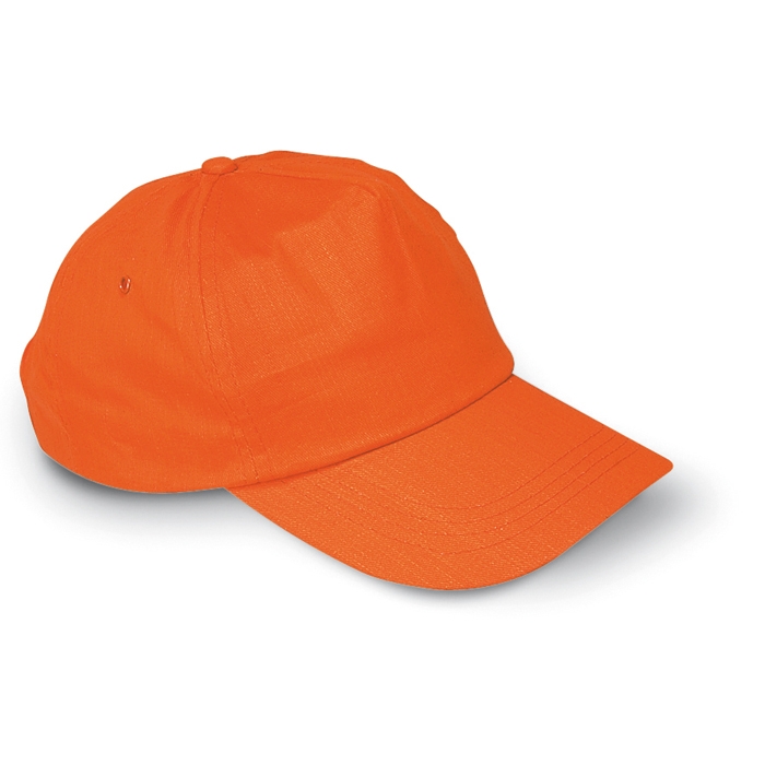 Cap with 5 panels and closure for promotions