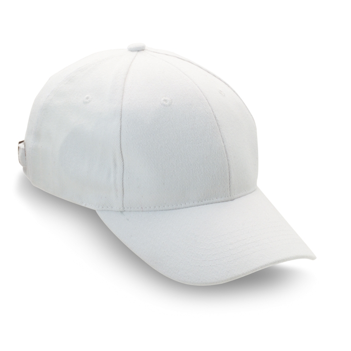 6-panel brushed cotton cap