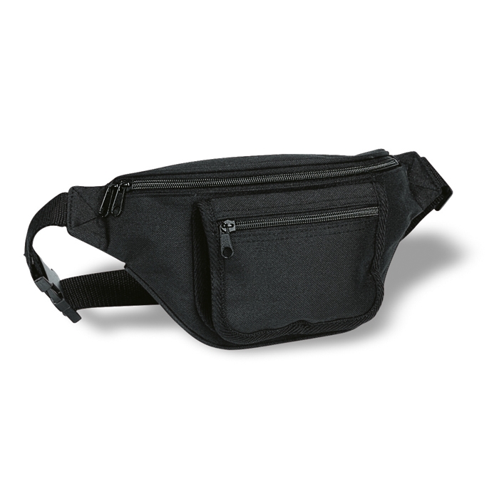 Bum bag with card pocket, made of 600D polyester