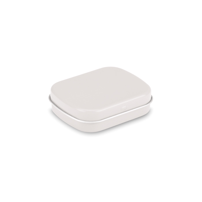 Peppermints in a metal box for promotions