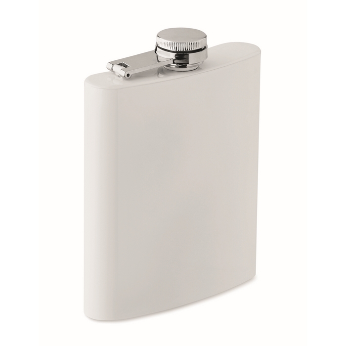 Stainless steel custom flask, 190 ml