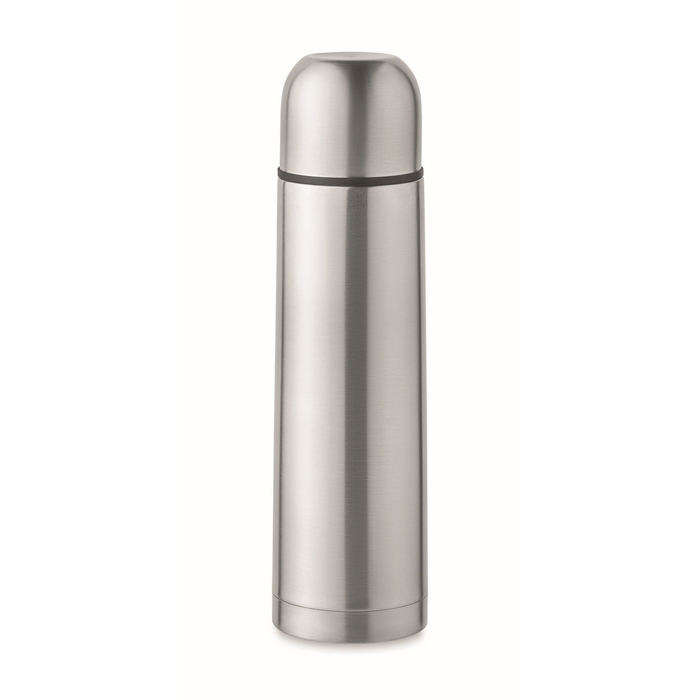 Silver leak-proof stainless steel thermos, 500 ml
