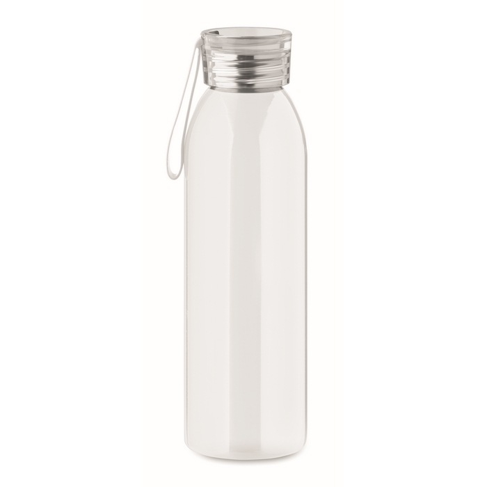 Single-wall stainless steel bottle with silicone handle, 650ml