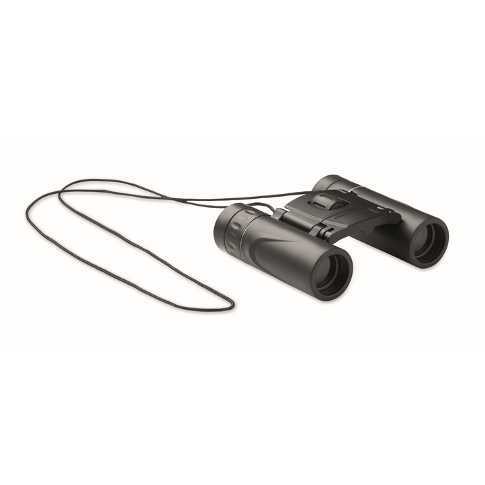 Compact ABS binoculars with matching wrist strap