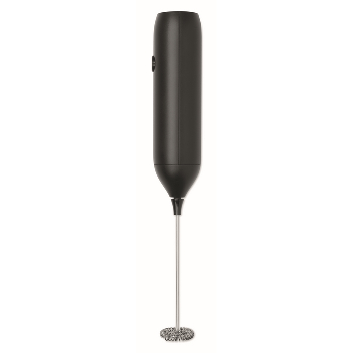 Handheld electric milk frother with matte finish, USB rechargeable