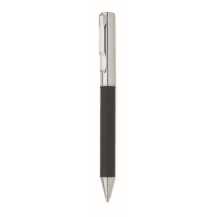 Twist-action pen with RPET detail, blue ink
