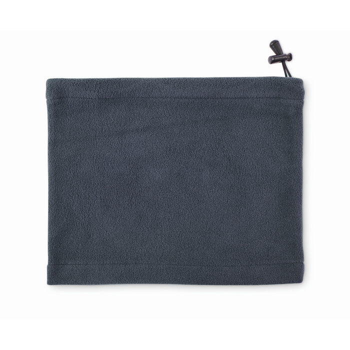 Adjustable fleece neck warmer, one size