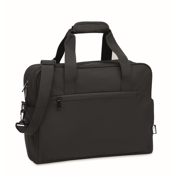 Large laptop case with trolley strap, 15