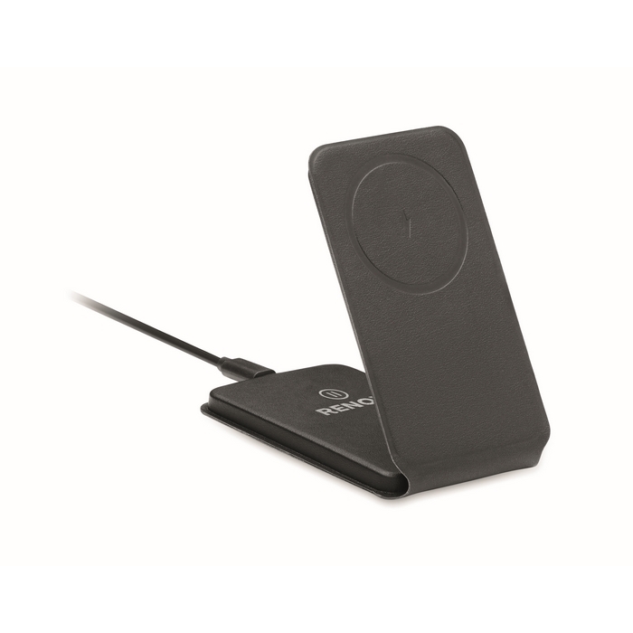 Wireless foldable charger with mobile stand, 15W