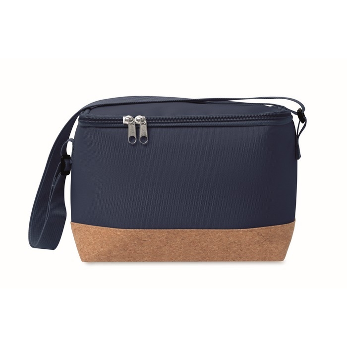 RPET cooler bag with cork detail at the base, 5L