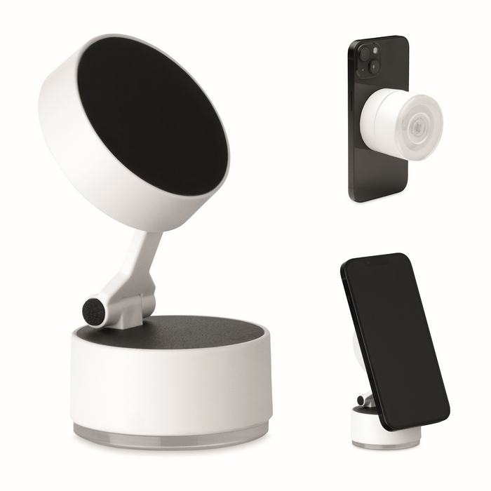Magnetic phone holder, charging option