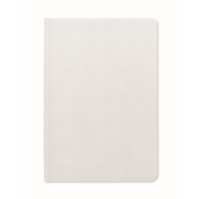 Hardcover notebook, sugarcane paper, A5, ruled pages