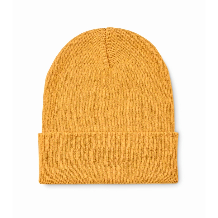 Classic polyester beanie, cuffed, one size