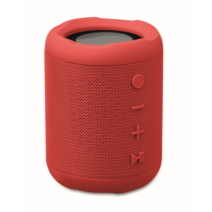 Small wireless speaker, RPET fabric, 3 hrs playtime