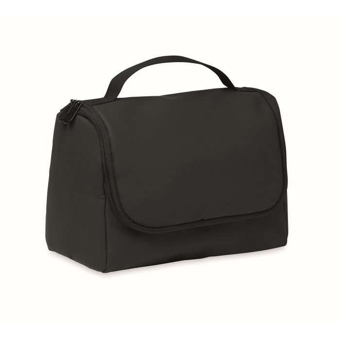 Organiser toiletry bag, single compartment, hanging hook