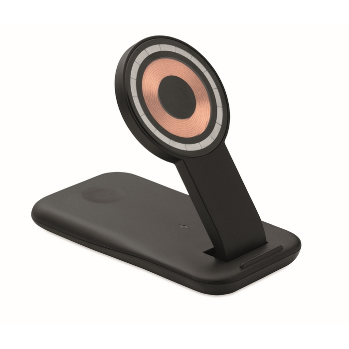 3-in-1 charging base, mobile stand, Apple® compatible