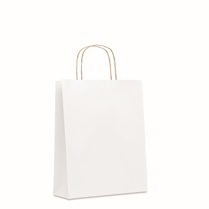 Medium size recycled paper bag, 90 g/m2