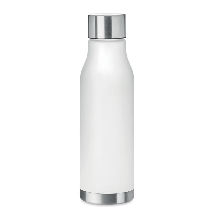 Translucent, frosted, smooth bottle in many colours, 600 ml