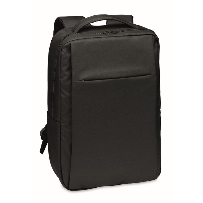 Recycled laptop backpack with USB Port, 16