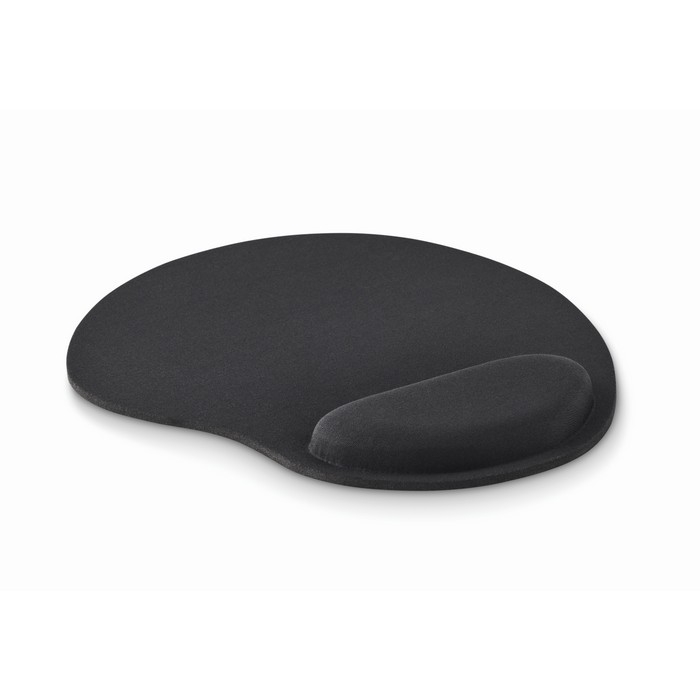 Ergonomic mousepad with cushioned wrist support