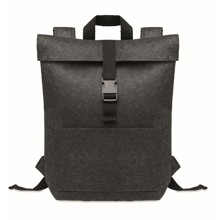 High-quality laptop backpack made of RPET felt