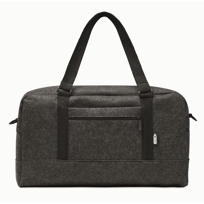 Travel bag made of recycled felt