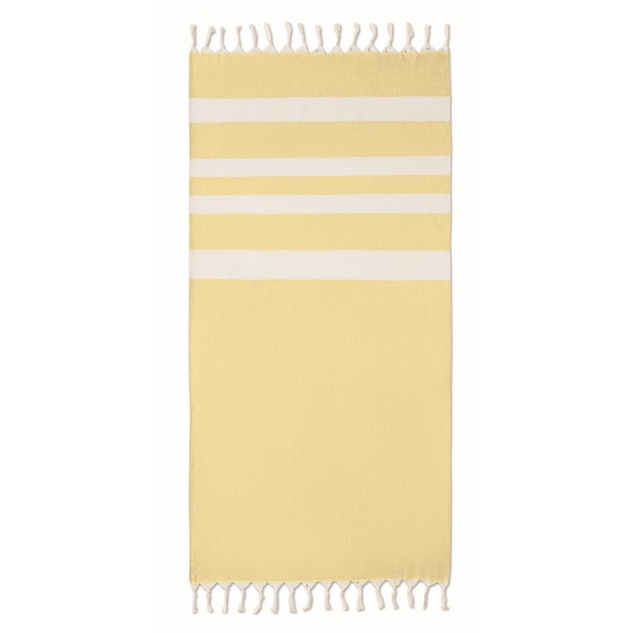 Recycled beach towel, sustainable, 140 g/m2