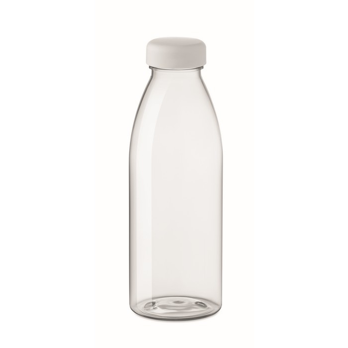 Plastic bottle made of RPET, BPA free, in many colours, 550 ml
