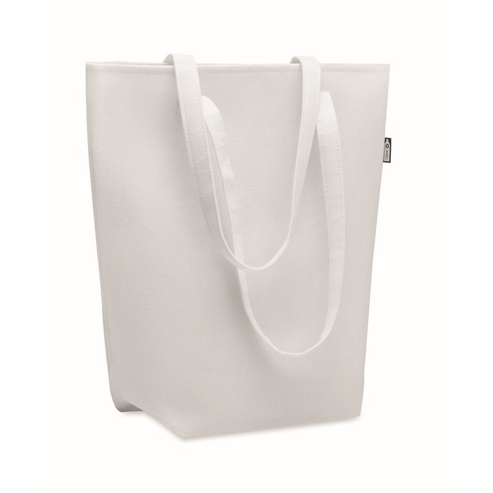 RPET felt bag with long handles