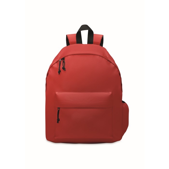 Simple backpack made of RPET polyester in various colours