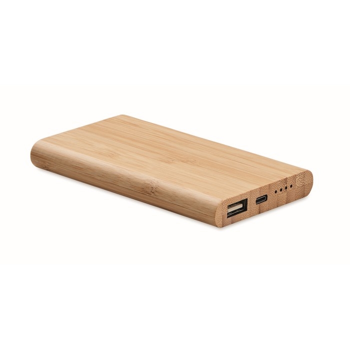 Bamboo power bank, for events