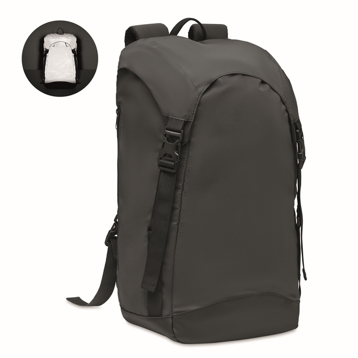 Reflective and water-repellent backpack made from polyester