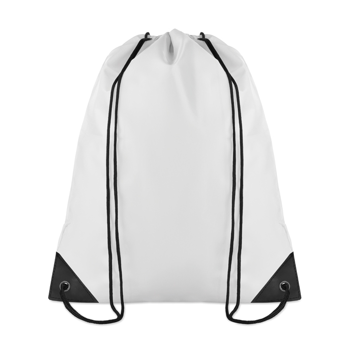 Drawstring bag in cool colours, made of 190T polyester