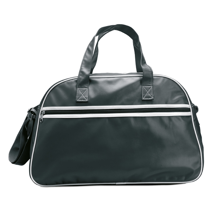 Bowling type travel bag, PVC with adjustable shoulder strap