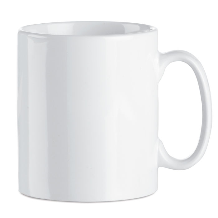 White ceramic mug for sublimation, 300ml