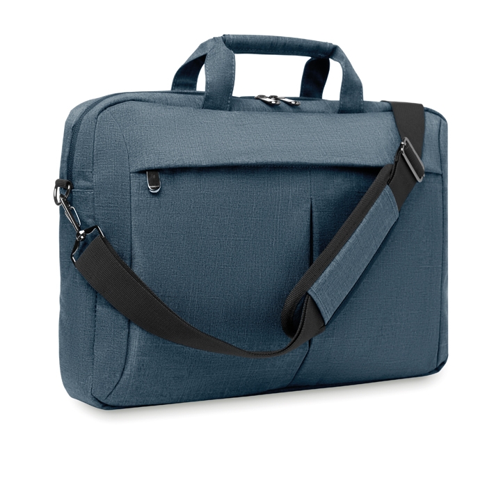 Laptop bag made of 2-tone polyester 320D, 15