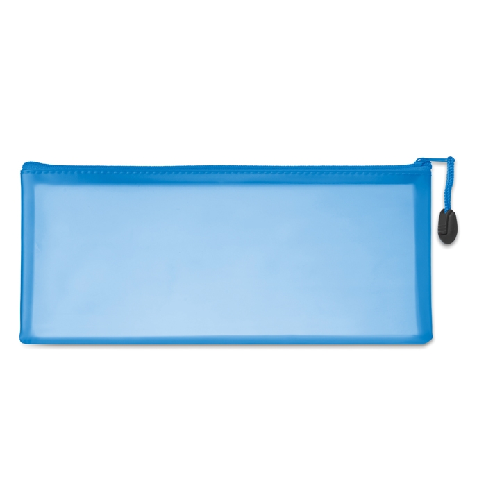 Transparent PVC pencil case as a promotional gift for children