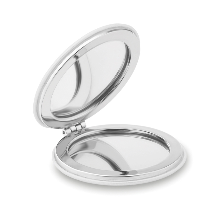 Pocket mirror with magnetic closure for promotions