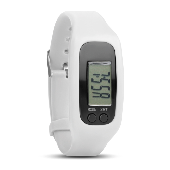 Sports watch with step and calorie counter for runners