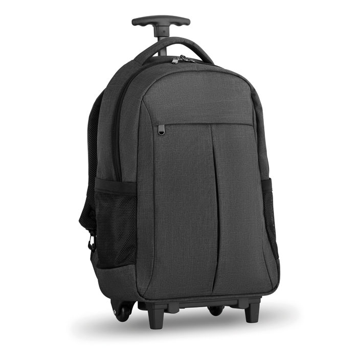 Business trolley backpack, laptop compartment, 15