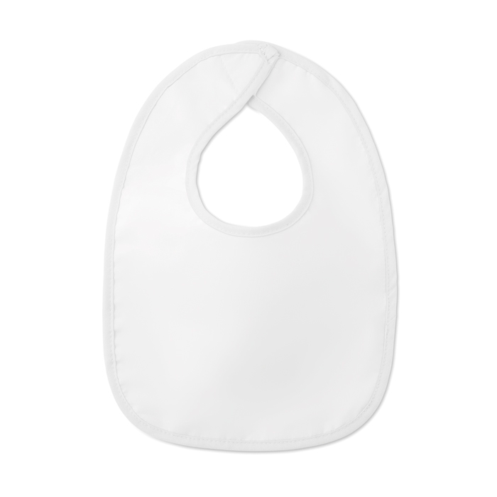 Baby bib with Velcro fastening, in cotton