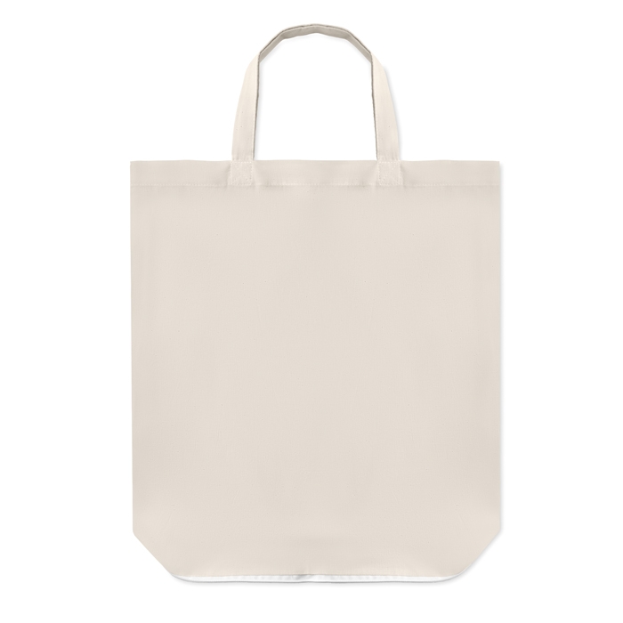 Cotton shopping bag, foldable, 100 g/m2