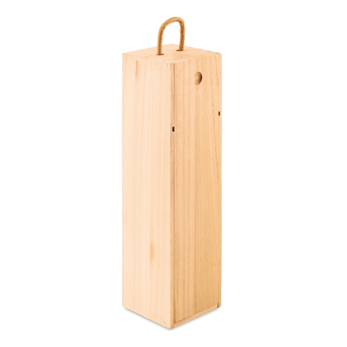 Wooden wine bottle box for gifting and Christmas promotions