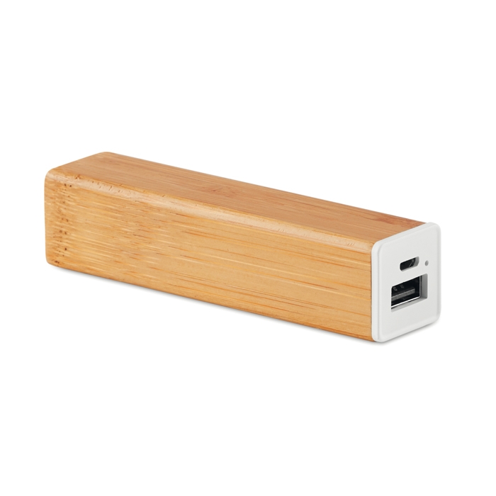 Power bank (bamboo), 2,200 mAh