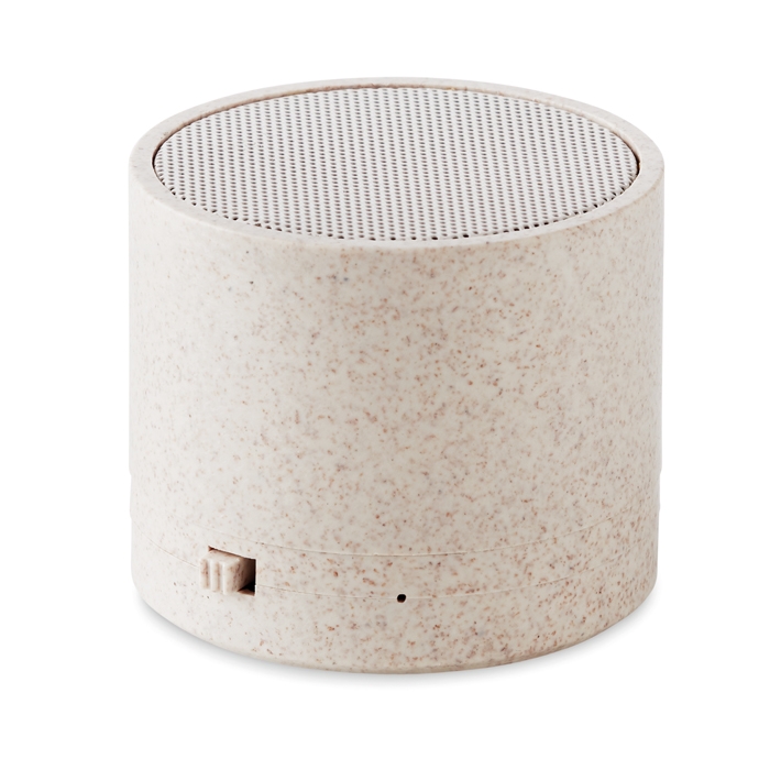 Affordable wireless speaker, wheat straw housing, 2h playtime