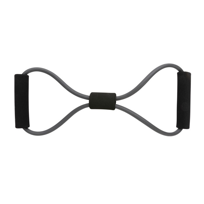 Promotional tension rope in presentation pouch